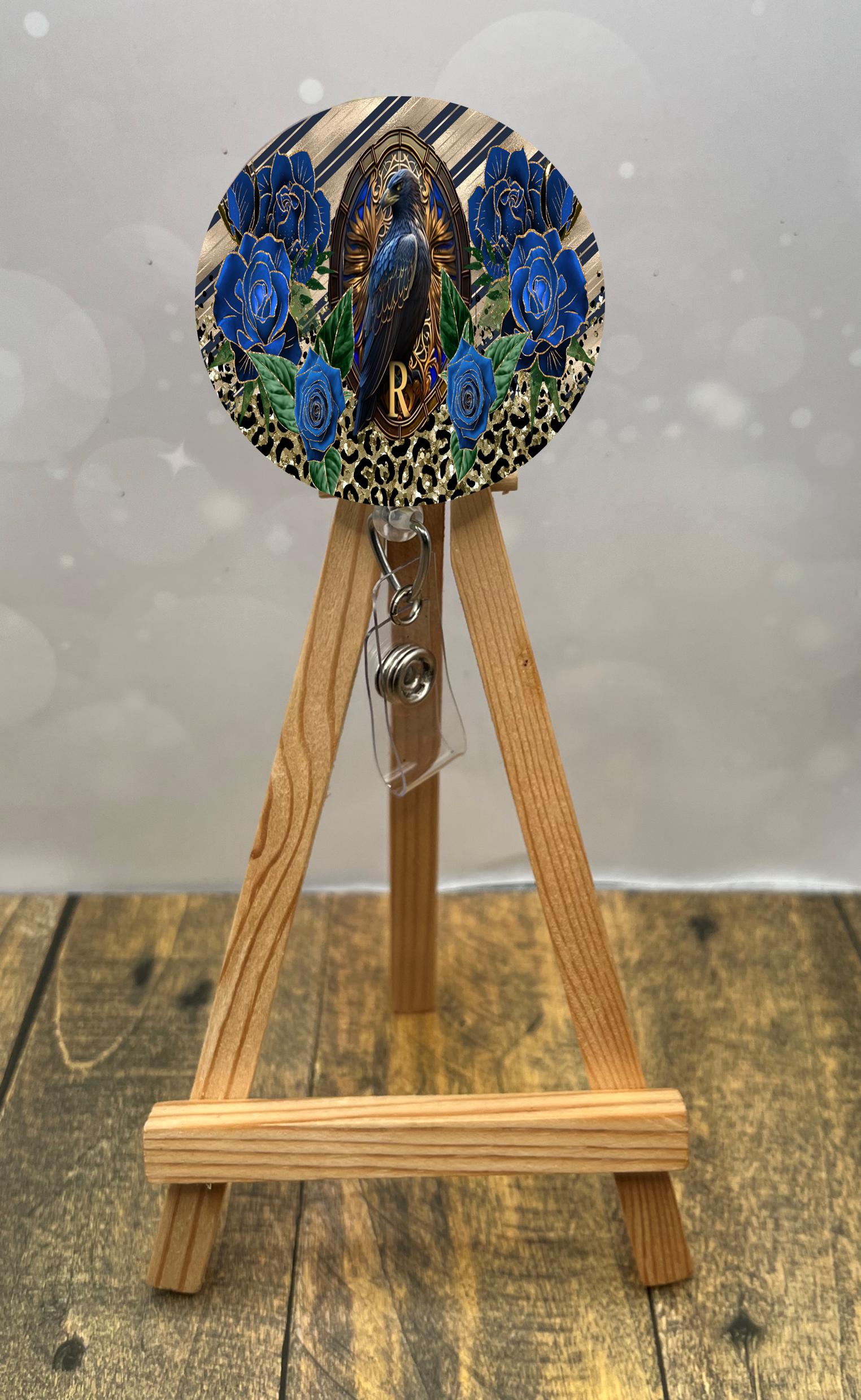 Eagle House Pride badge pulls. Multiple Images available. Add beads or shimmer glitter options.