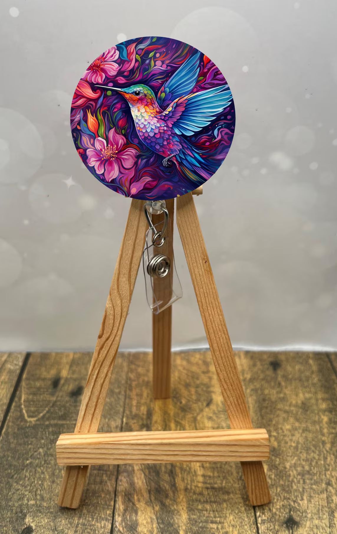 Hummingbird badge pulls. Let your shift bloom with beauty. 🌺✨Multiple Images available. Add beads or shimmer glitter options.