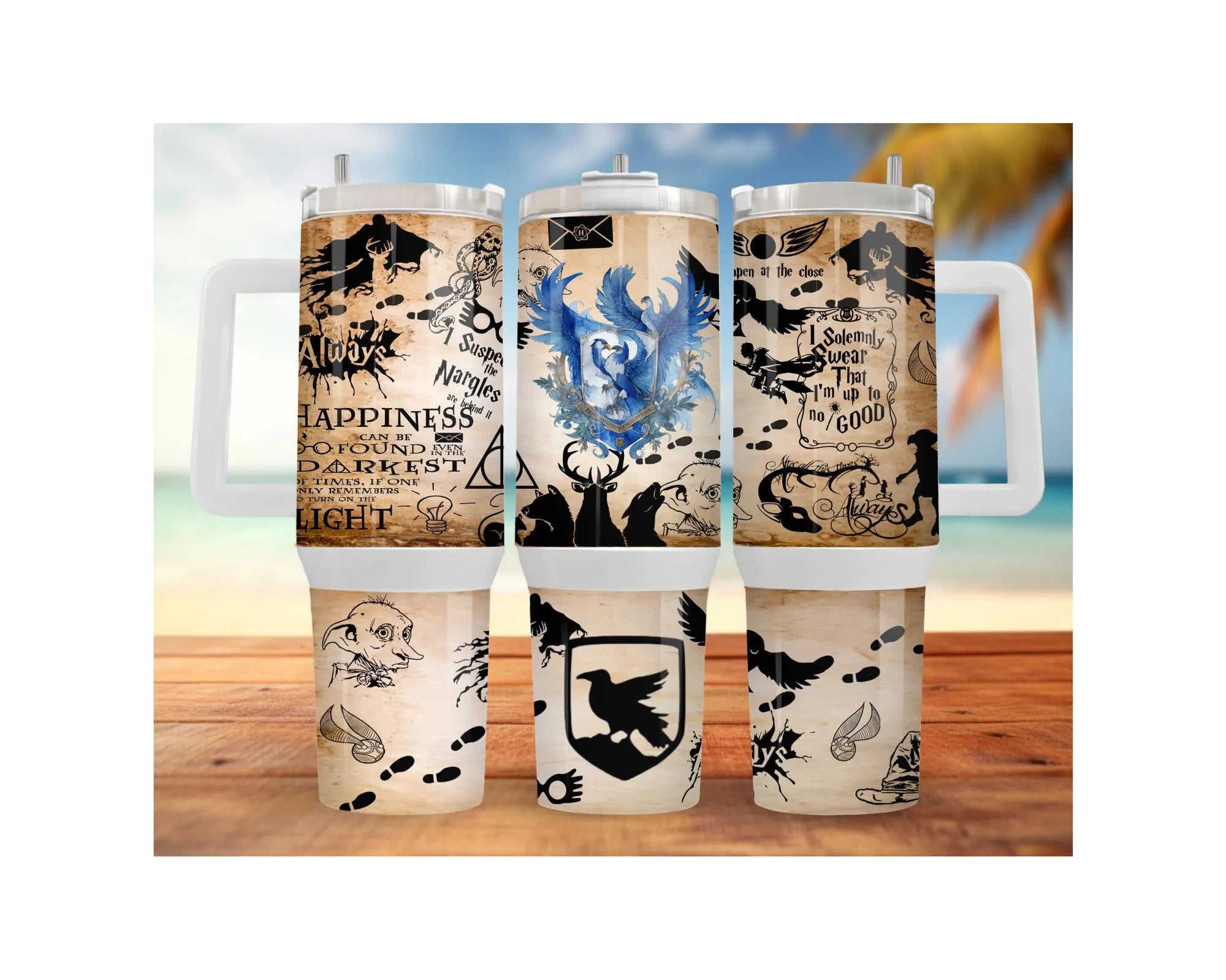 Eagle House Pride Stainless Steel Tumblers and mugs Multiple Sizes and Images Available