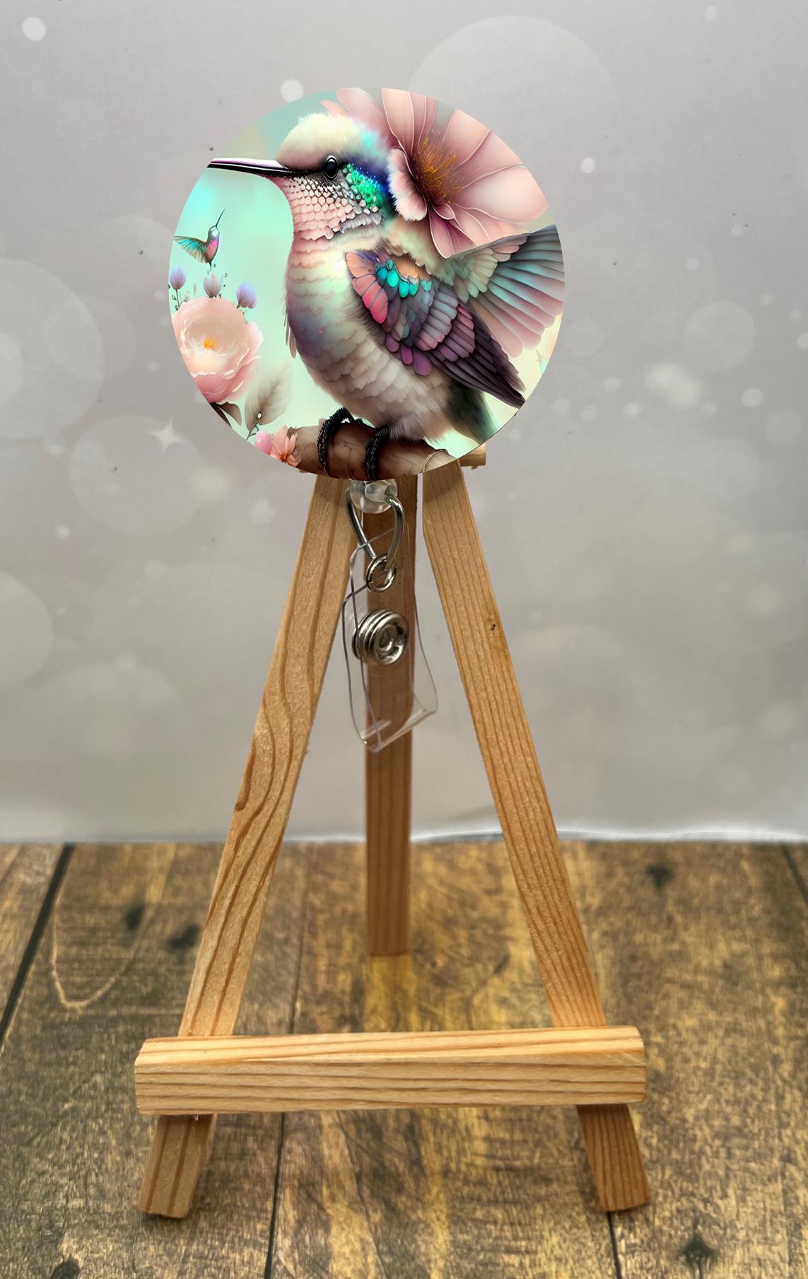 Hummingbird badge pulls. Let your shift bloom with beauty. 🌺✨Multiple Images available. Add beads or shimmer glitter options.