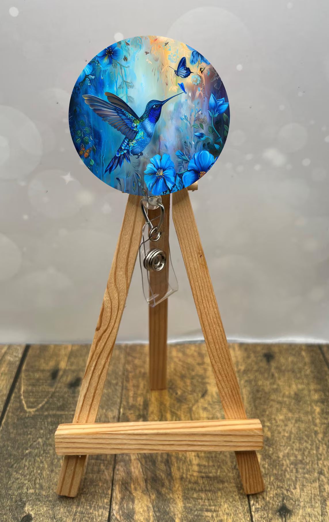 Hummingbird badge pulls. Let your shift bloom with beauty. 🌺✨Multiple Images available. Add beads or shimmer glitter options.