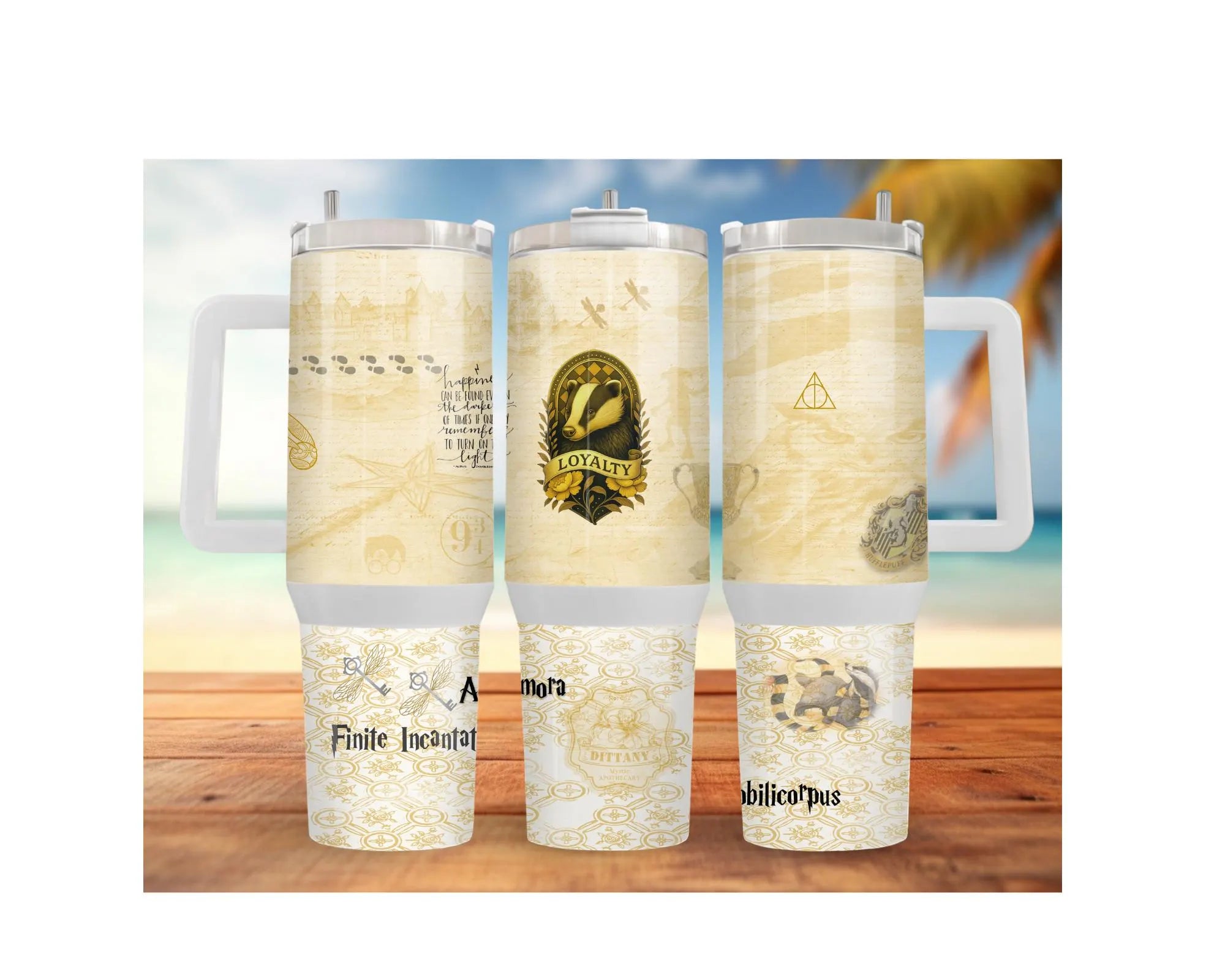 Badger House Pride Stainless Steel Tumblers and mugs Multiple Sizes and Images Available