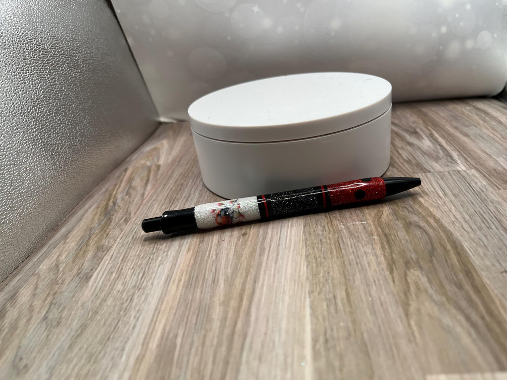 Cute Lady bug Glitter Desk Set