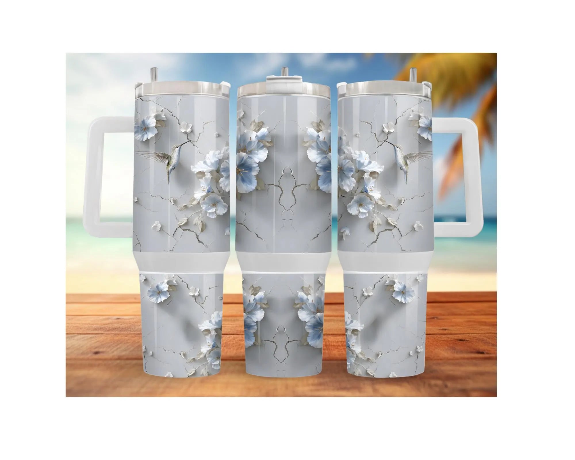 Hummingbird Stainless Steel Tumblers. Let your drinks bloom with beauty. 🌺✨ Multiple Sizes and Images Available