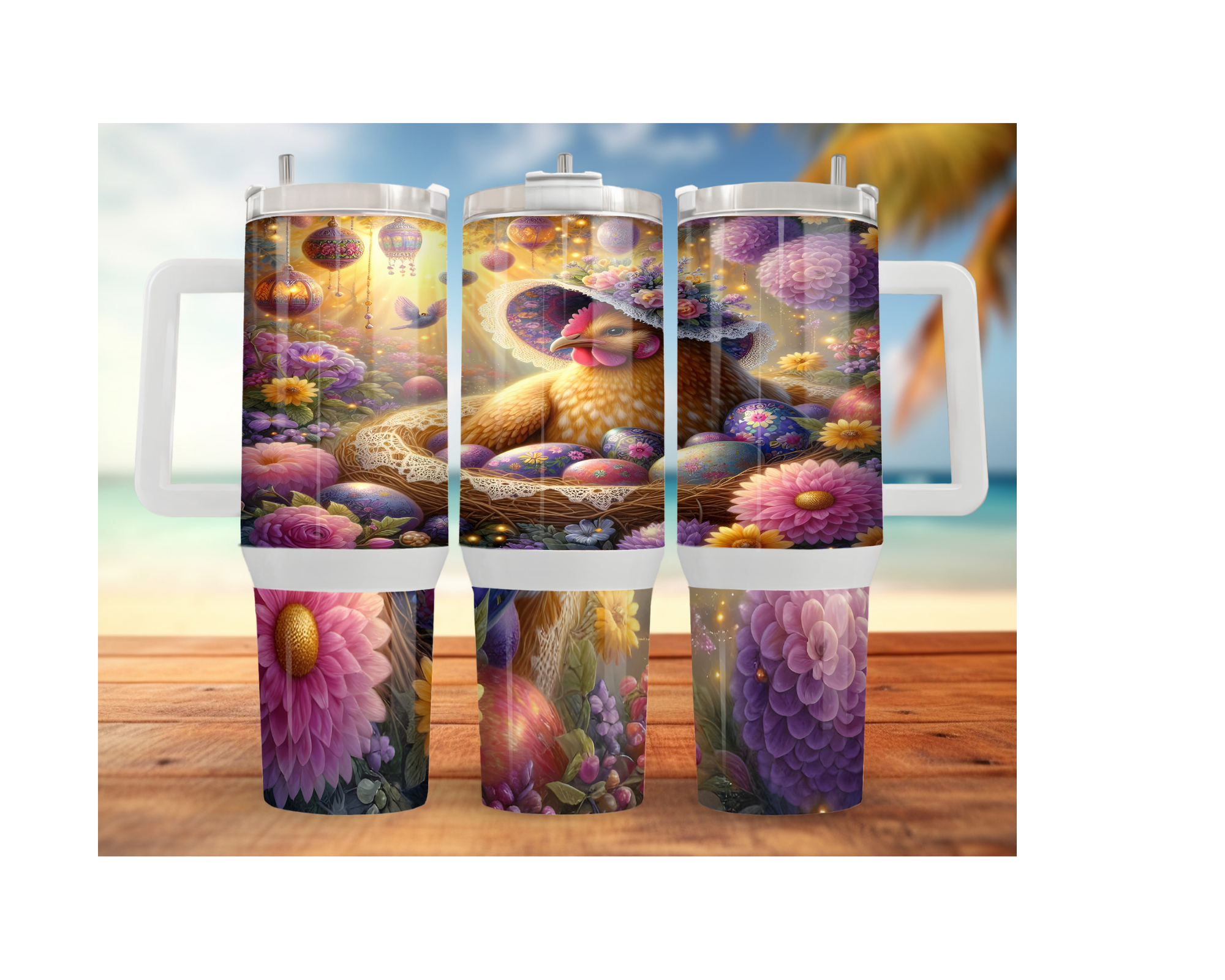 30 and 40 oz Stainless-Steel Easter Tumblers. Multiple Sizes and Images Available.