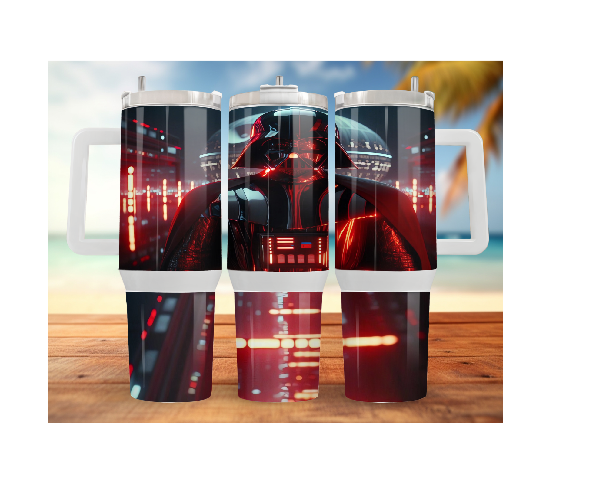 Sip With the Dark Side 40 oz Traveler Tumblers