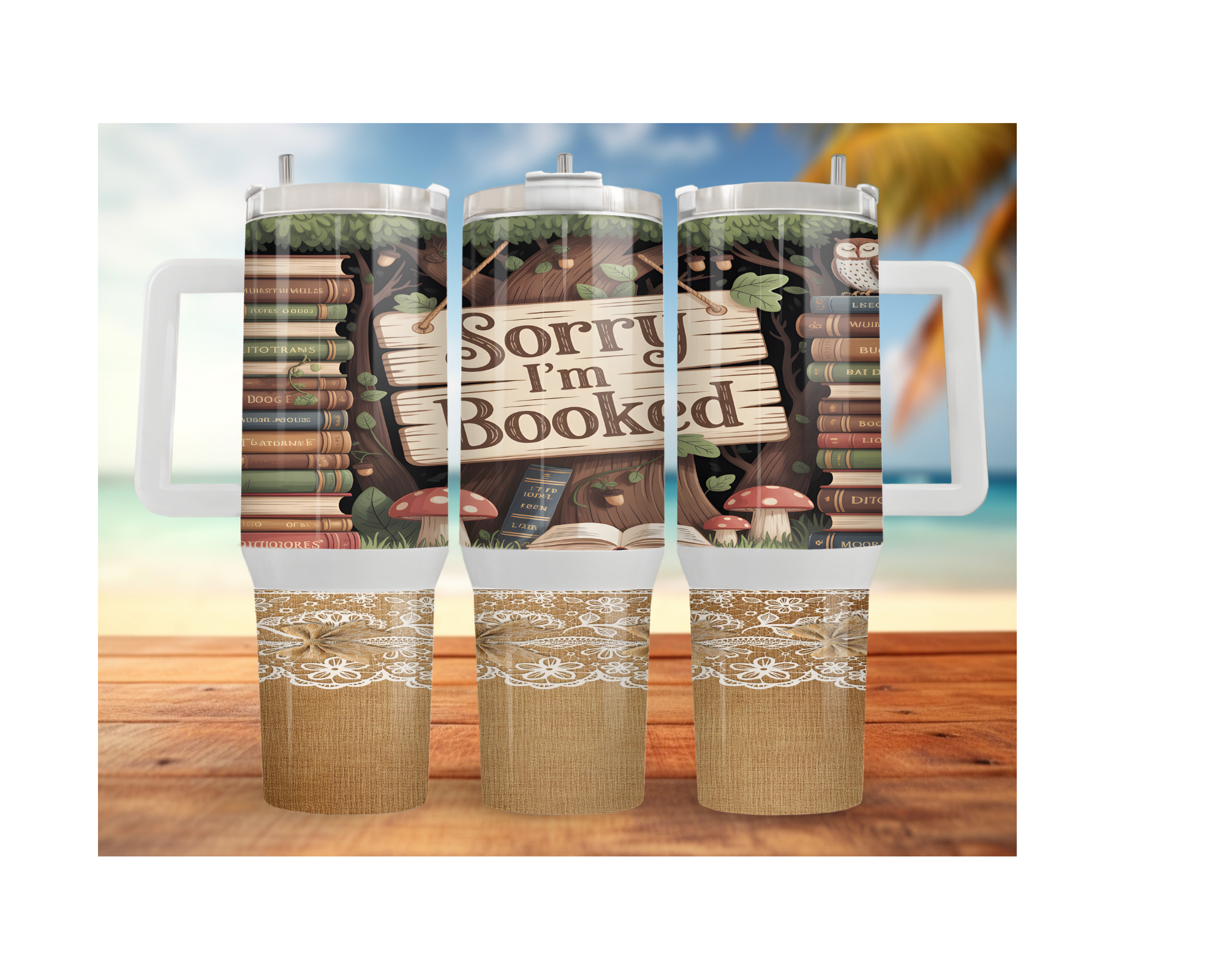 30 and 40 oz Chapter Sips Book‑Themed Stainless-Steel Tumblers. Multiple Sizes and Images Available.