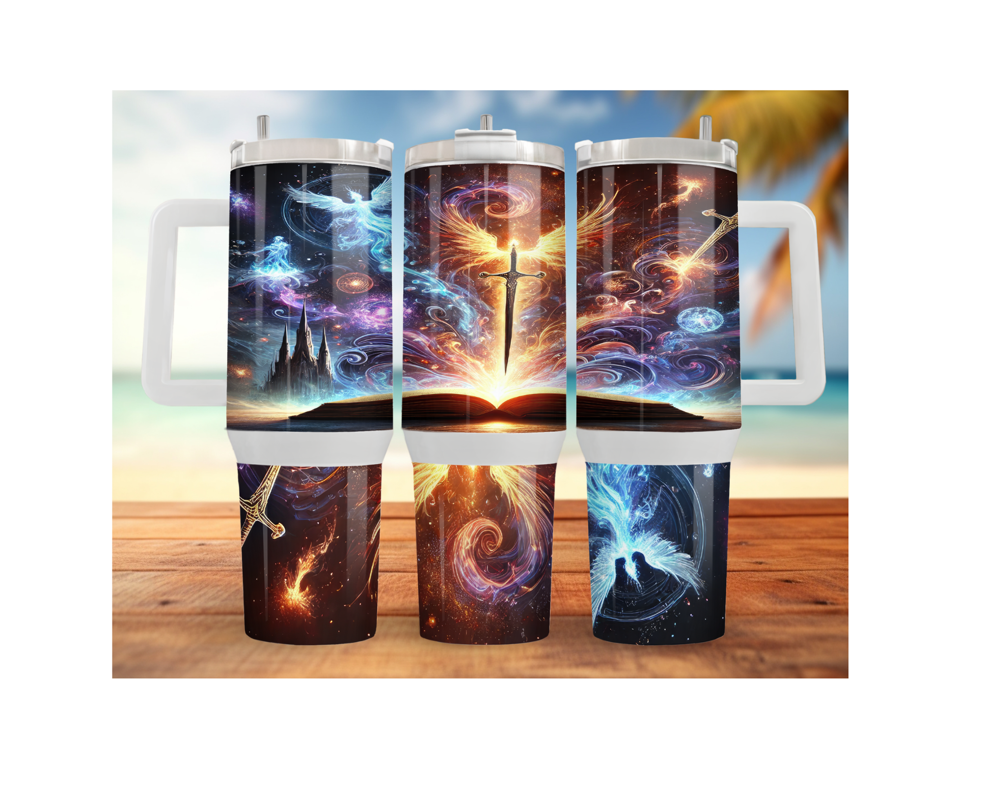 30 and 40 oz Chapter Sips Book‑Themed Stainless-Steel Tumblers. Multiple Sizes and Images Available.