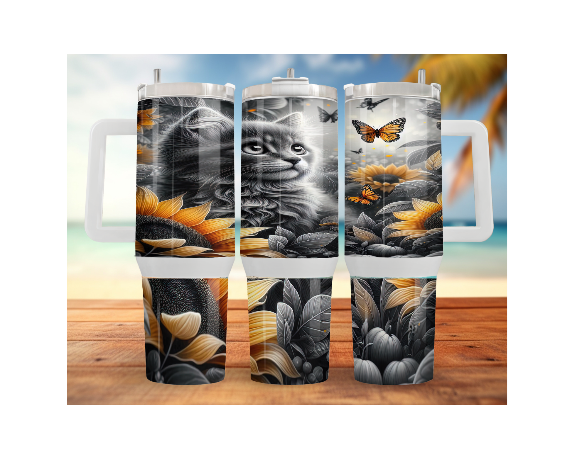 30- and 40-Ounce Cats Stainless Steel Tumblers. Purr‑fect tumblers for every cat lover. Multiple Sizes and Images Available.