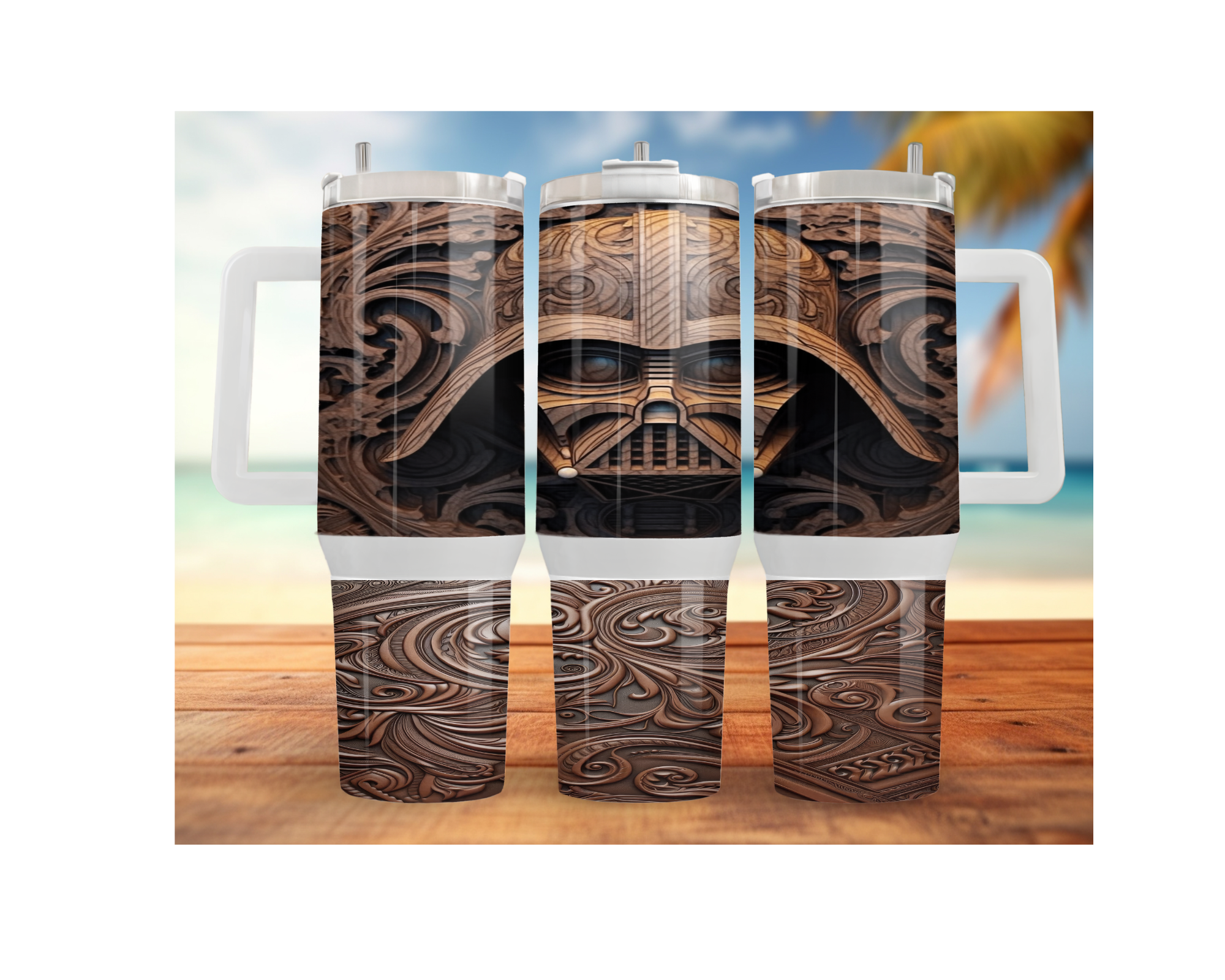 Sip With the Dark Side 40 oz Traveler Tumblers