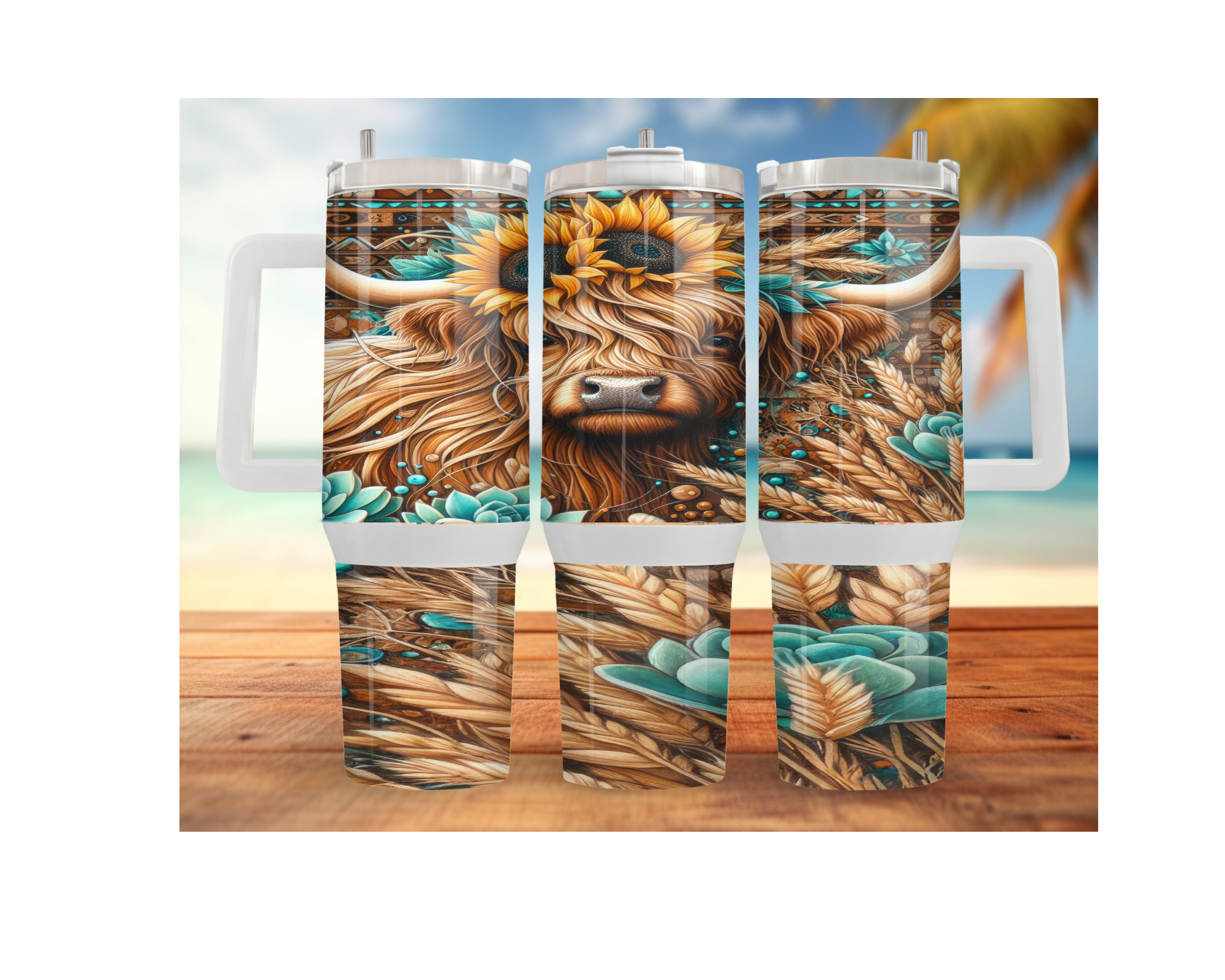 Highland Cow Stainless Steel Tumblers. Stay hydrated, stay country‑cute. Multiple Sizes and Images Available.