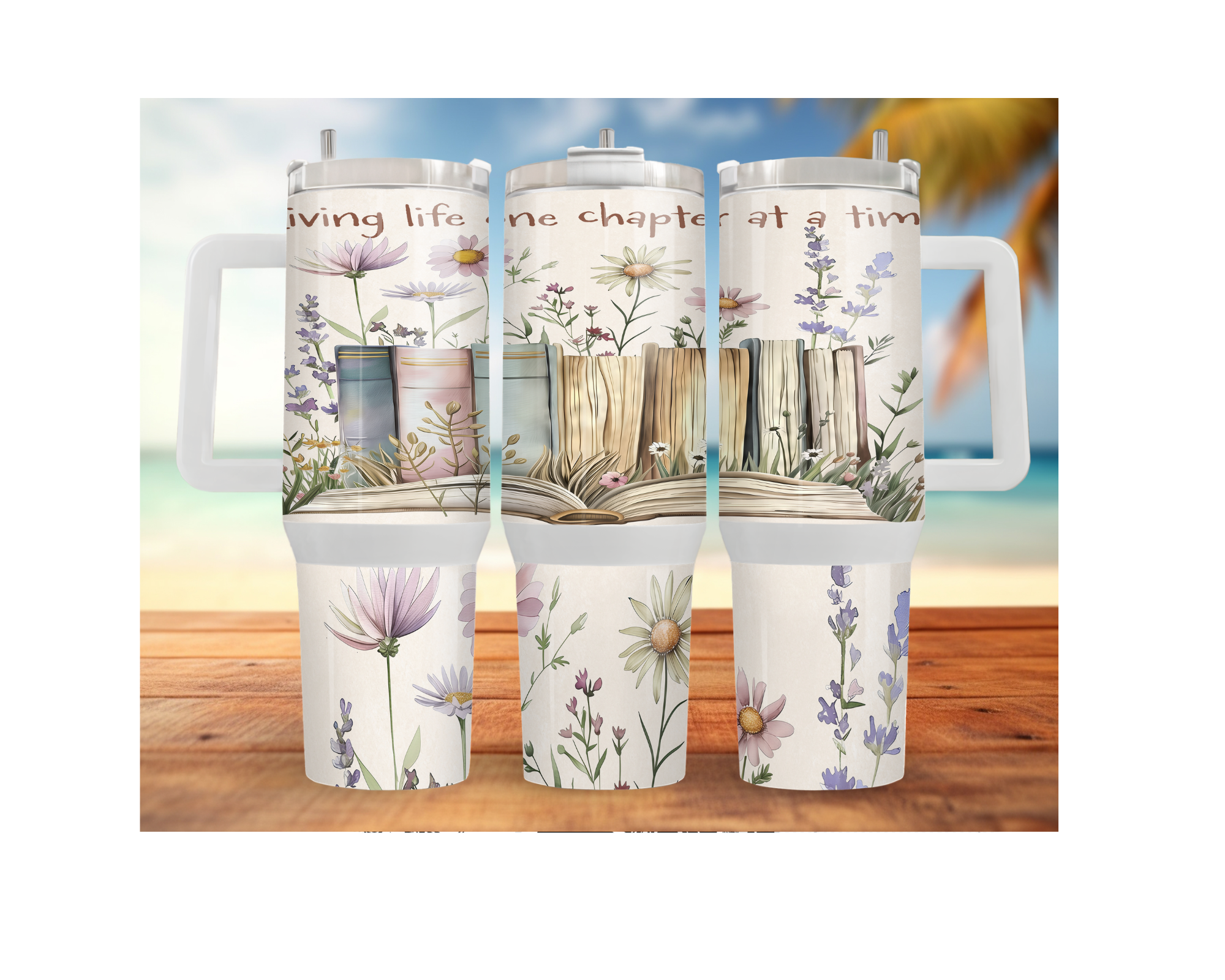 30 and 40 oz Chapter Sips Book‑Themed Stainless-Steel Tumblers. Multiple Sizes and Images Available.