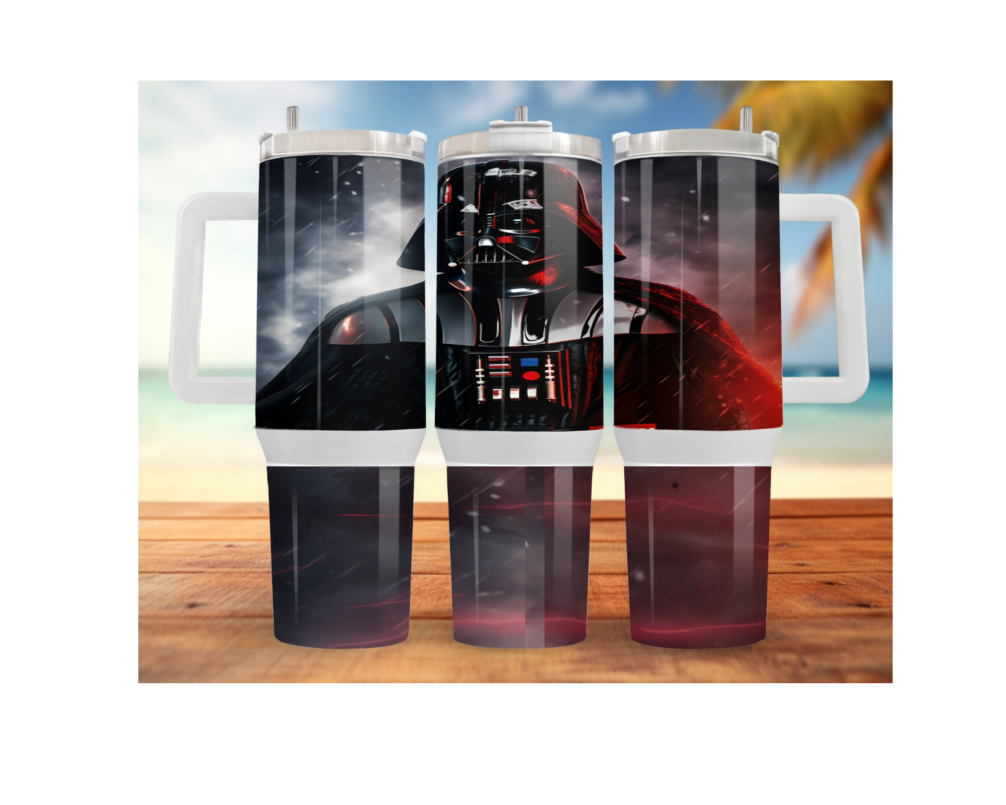 Sip With the Dark Side 40 oz Traveler Tumblers