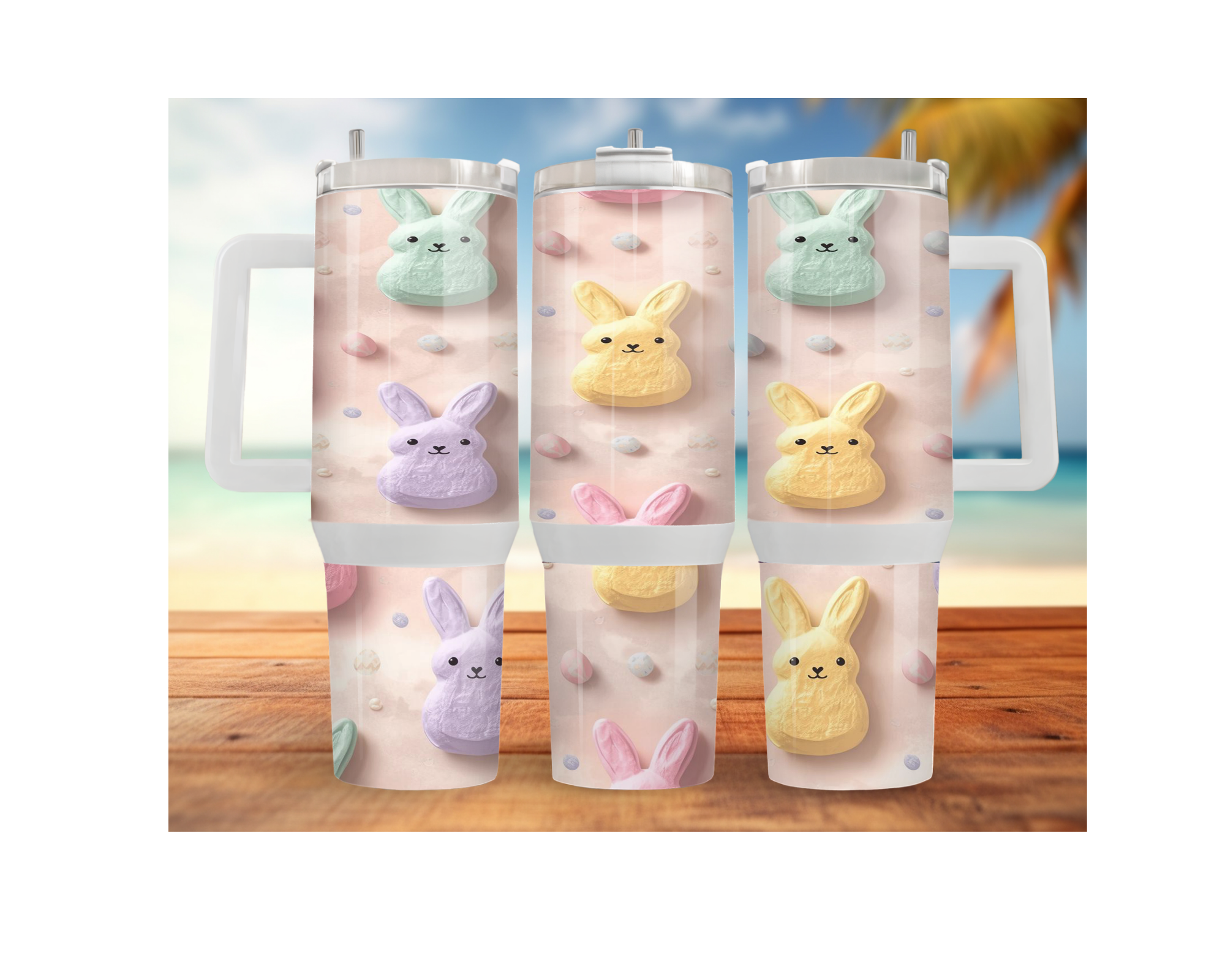 30 and 40 oz Stainless-Steel Easter Tumblers. Multiple Sizes and Images Available.
