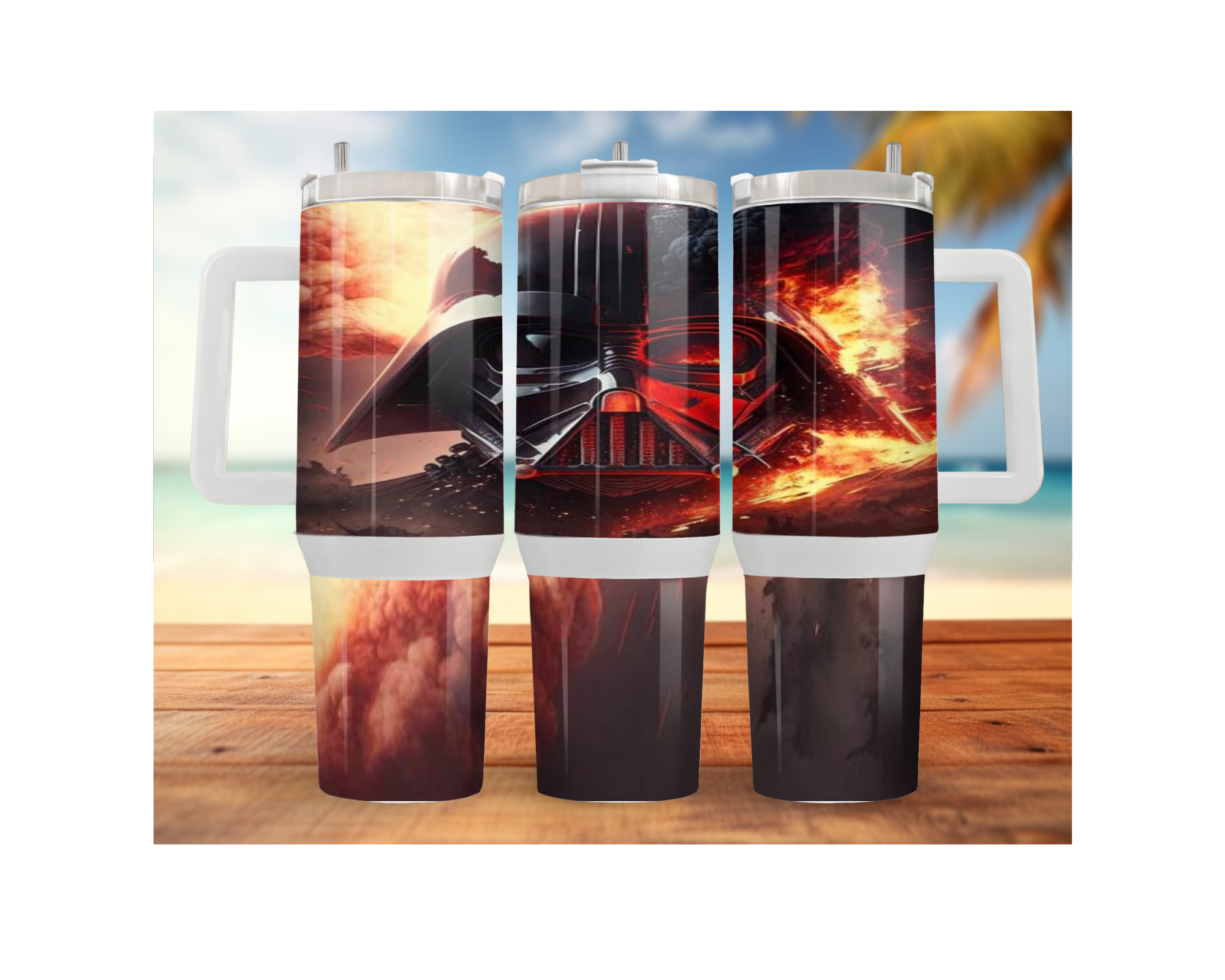 Sip With the Dark Side 40 oz Traveler Tumblers