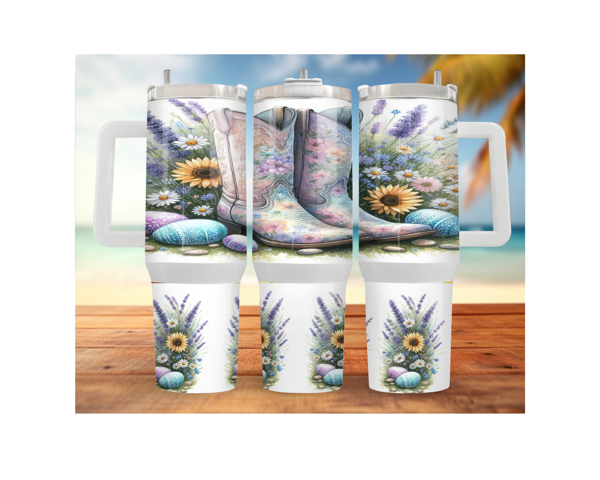 30 and 40 oz Stainless-Steel Easter Tumblers. Multiple Sizes and Images Available.