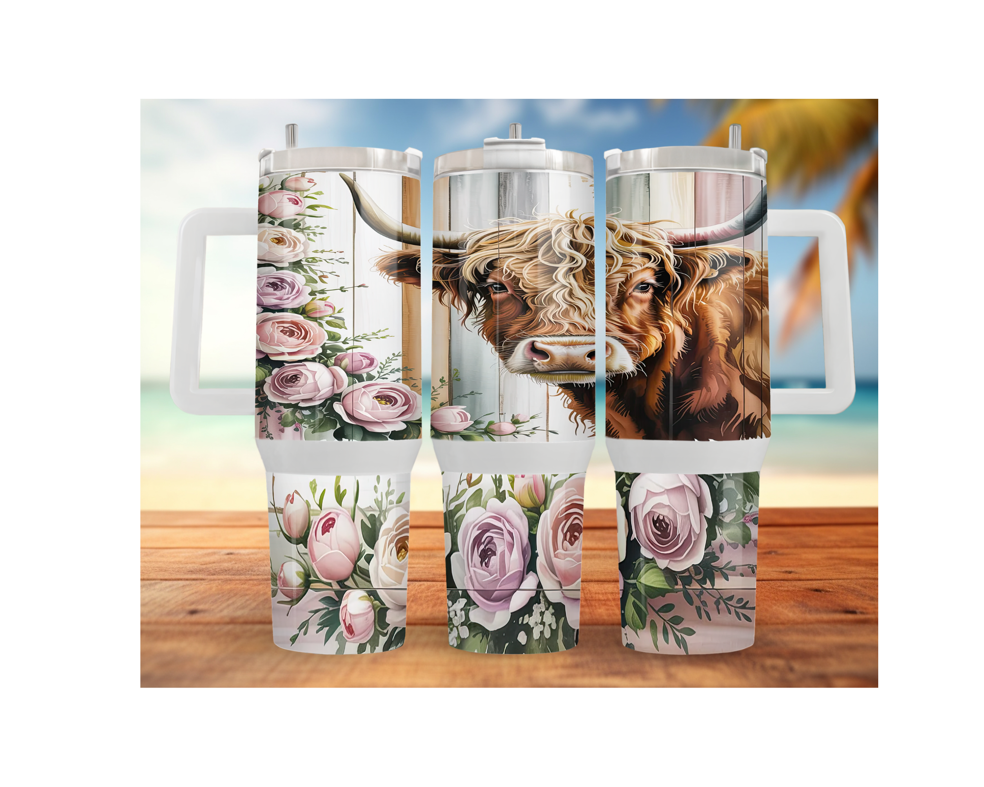 Highland Cow Stainless Steel Tumblers. Stay hydrated, stay country‑cute. Multiple Sizes and Images Available.
