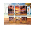 30- and 40-ounce Beachy Bliss Stainless Steel Tumbler.  Multiple Sizes and Images Available.
