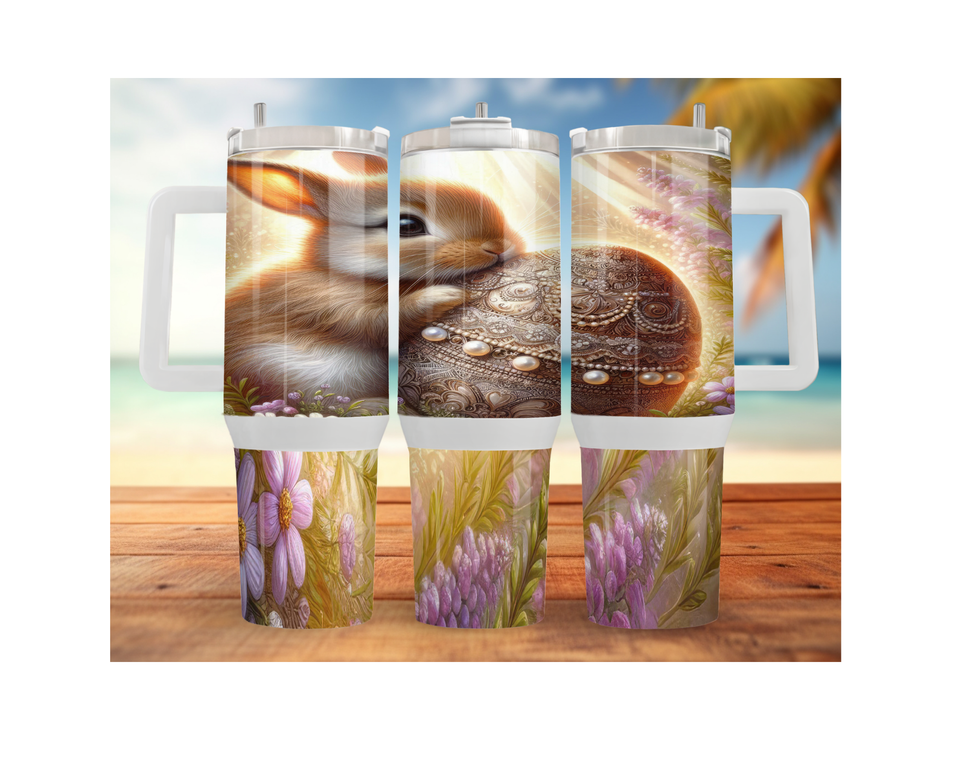 30 and 40 oz Stainless-Steel Easter Tumblers. Multiple Sizes and Images Available.