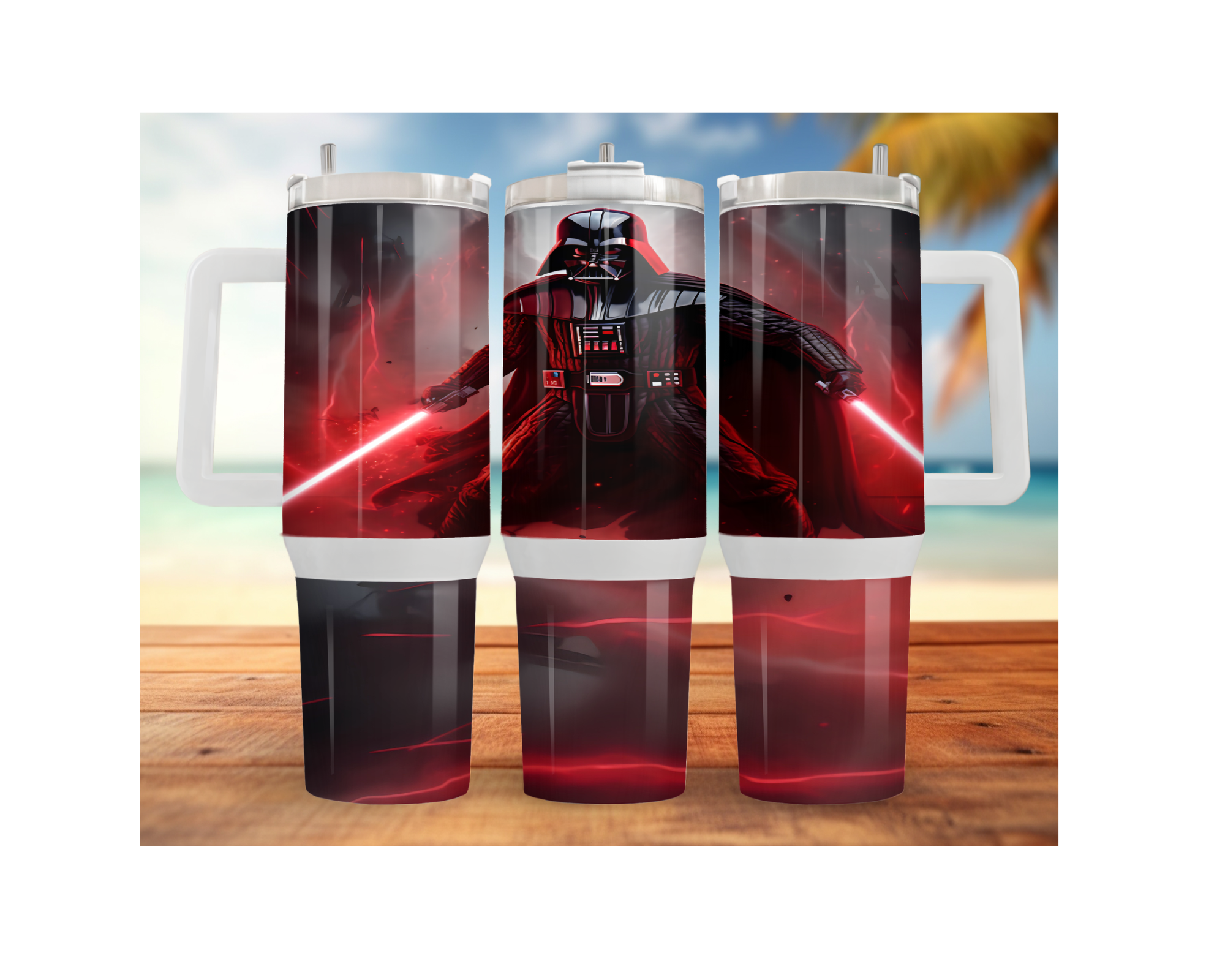 Sip With the Dark Side 40 oz Traveler Tumblers