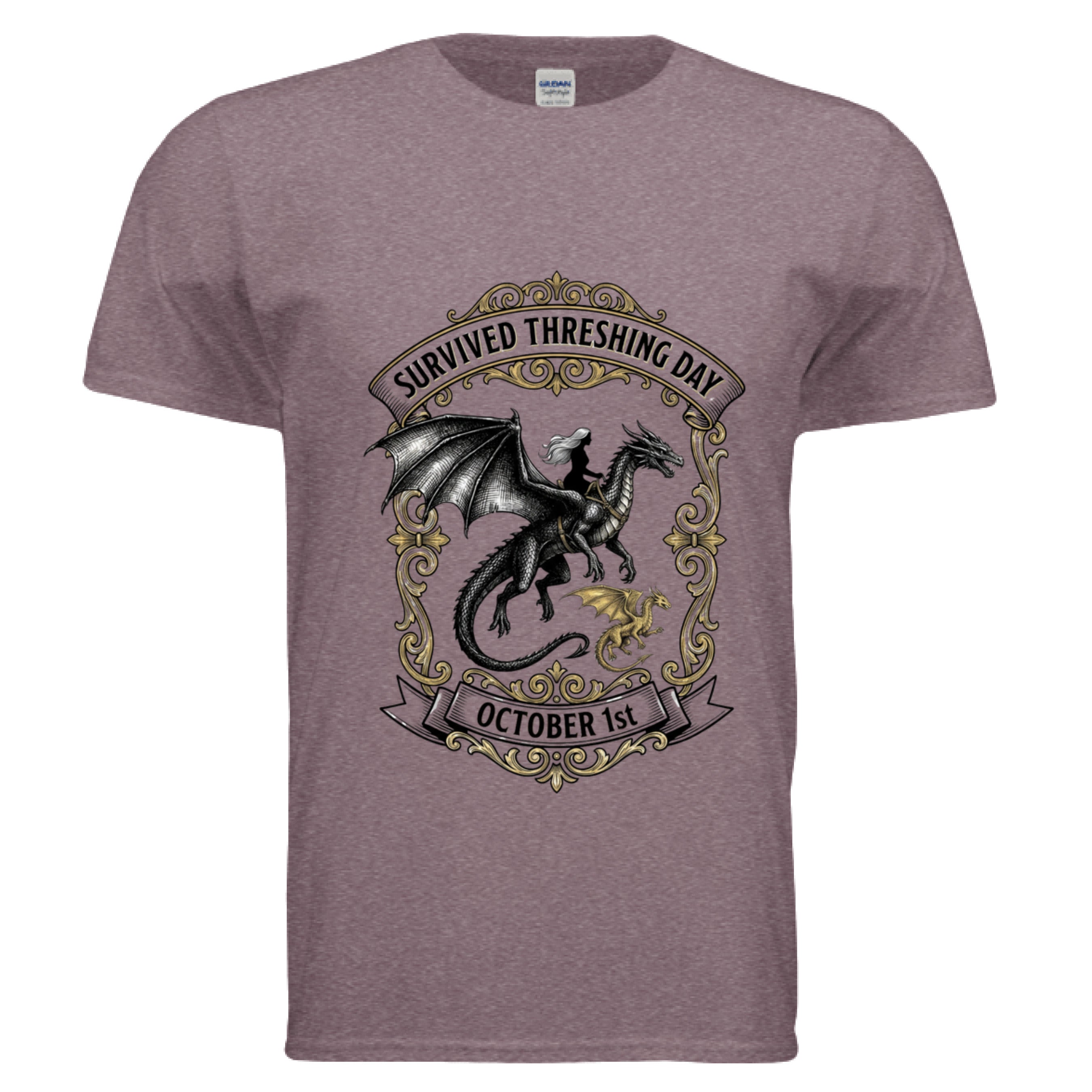HEATHER MAROON - FRONT