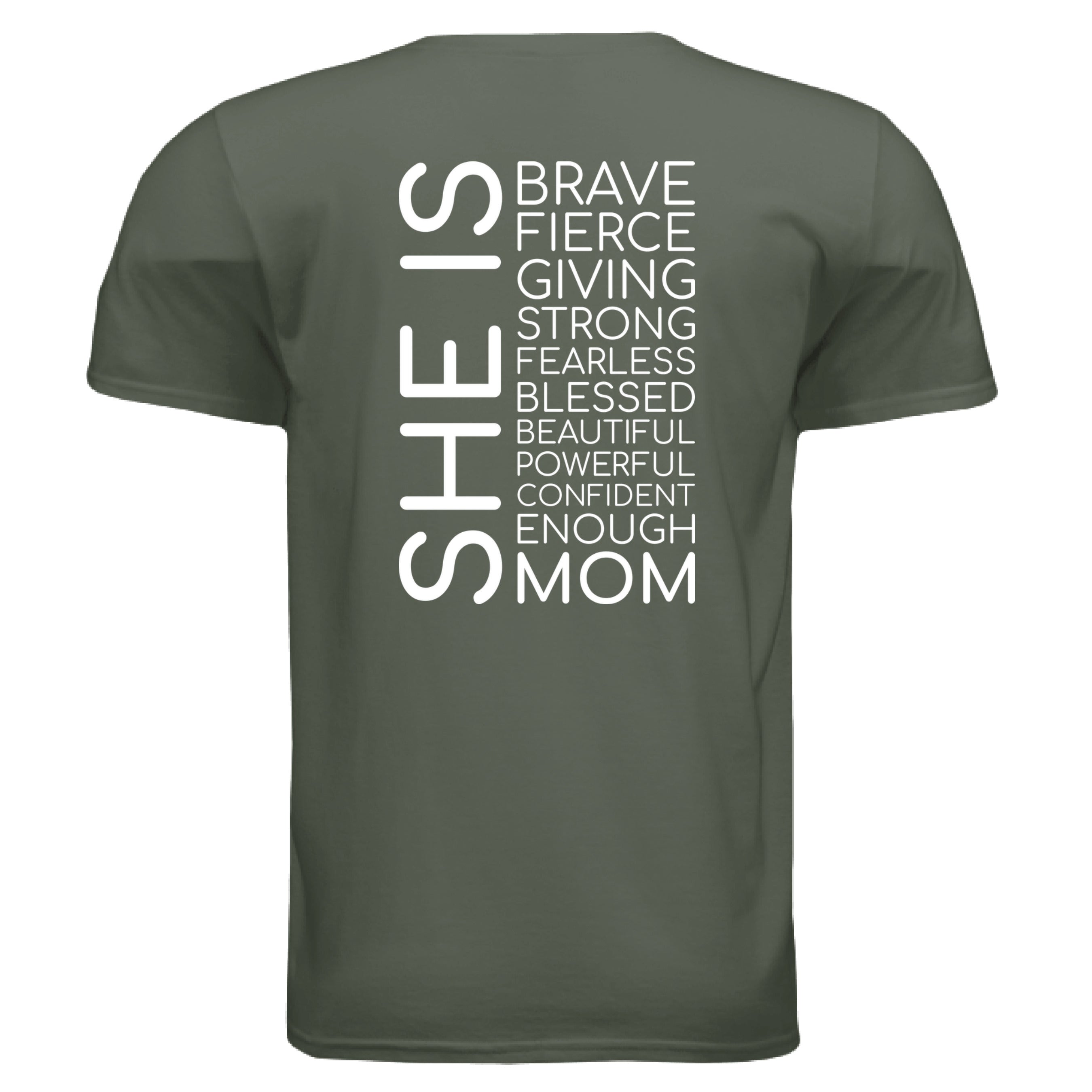 MILITARY GREEN - BACK
