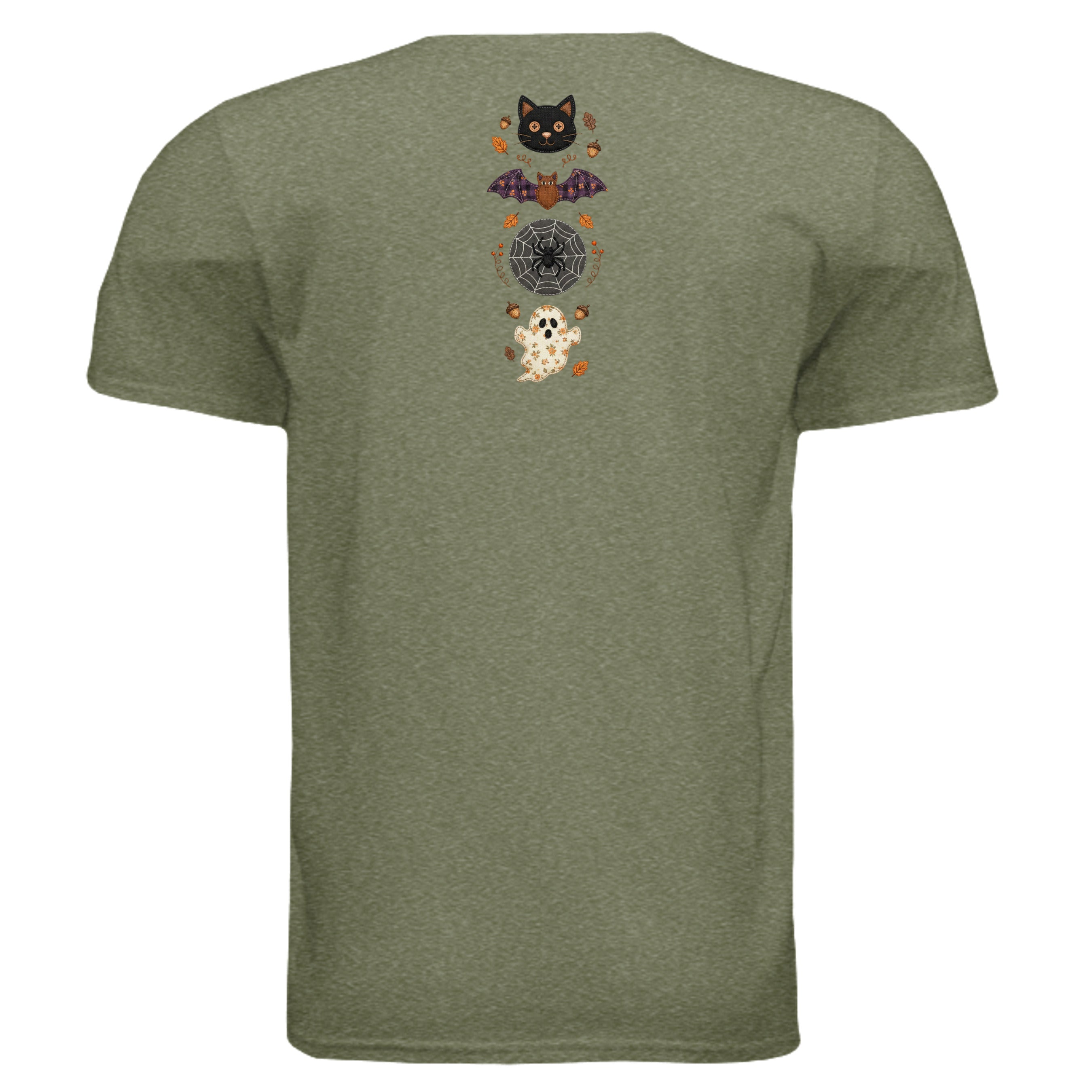 HEATHER MILITARY GREEN - G640 - BACK