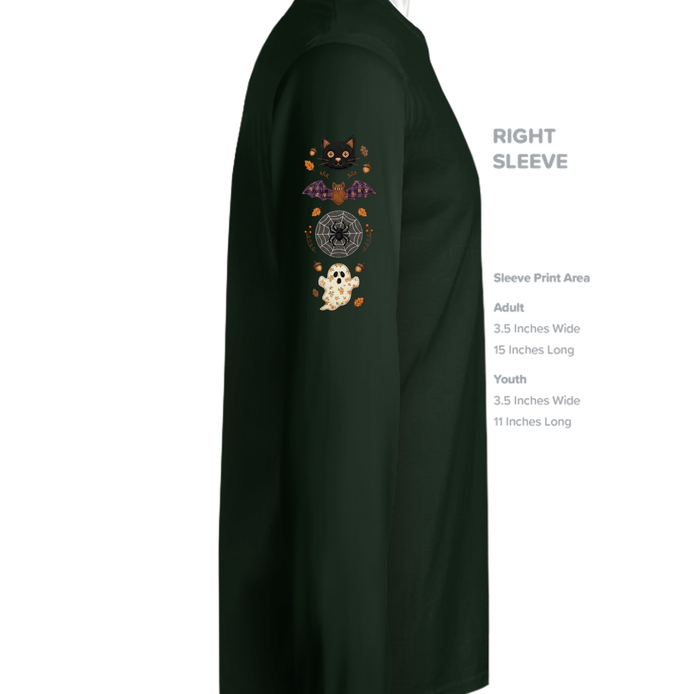 FOREST GREEN - G240 - SLEEVE_RIGHT