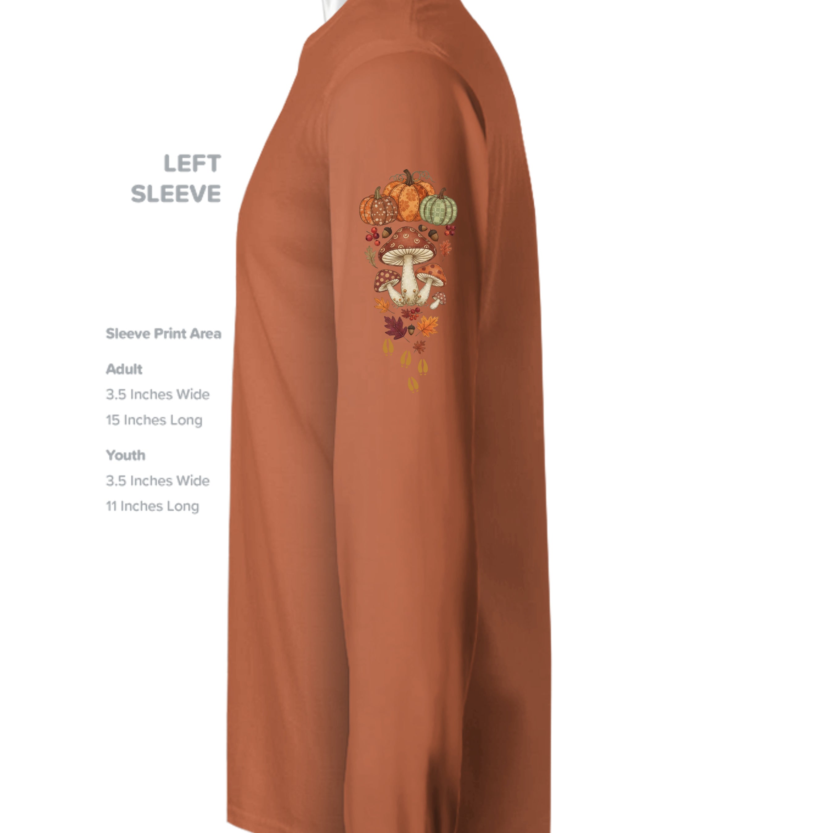 TEXAS ORANGE - G240 - SLEEVE_LEFT
