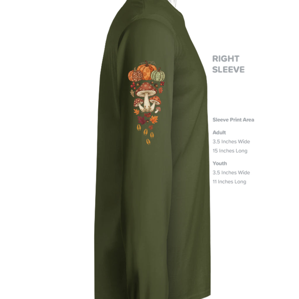 MILITARY GREEN - G240 - SLEEVE_RIGHT
