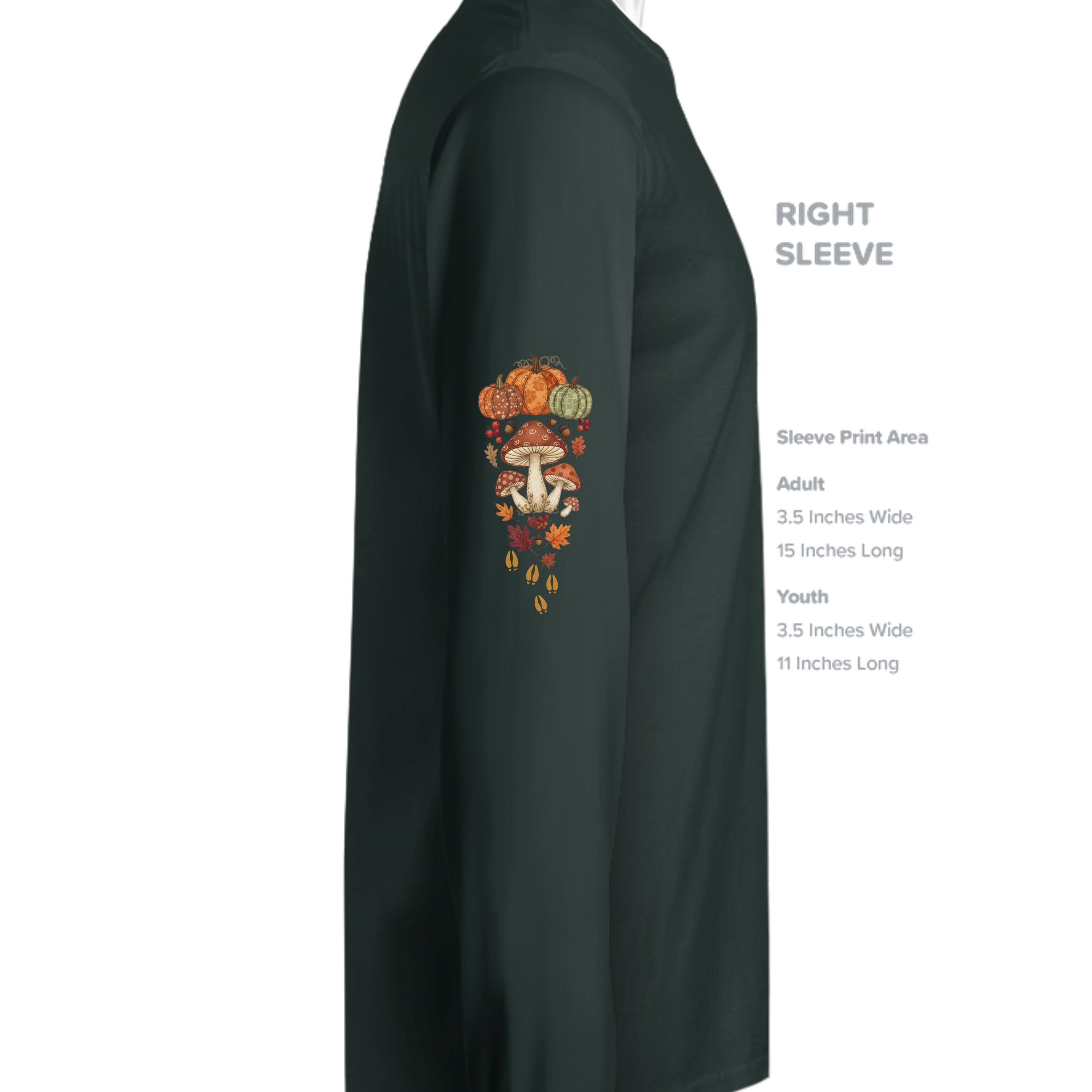 FOREST GREEN - G180 - SLEEVE_RIGHT