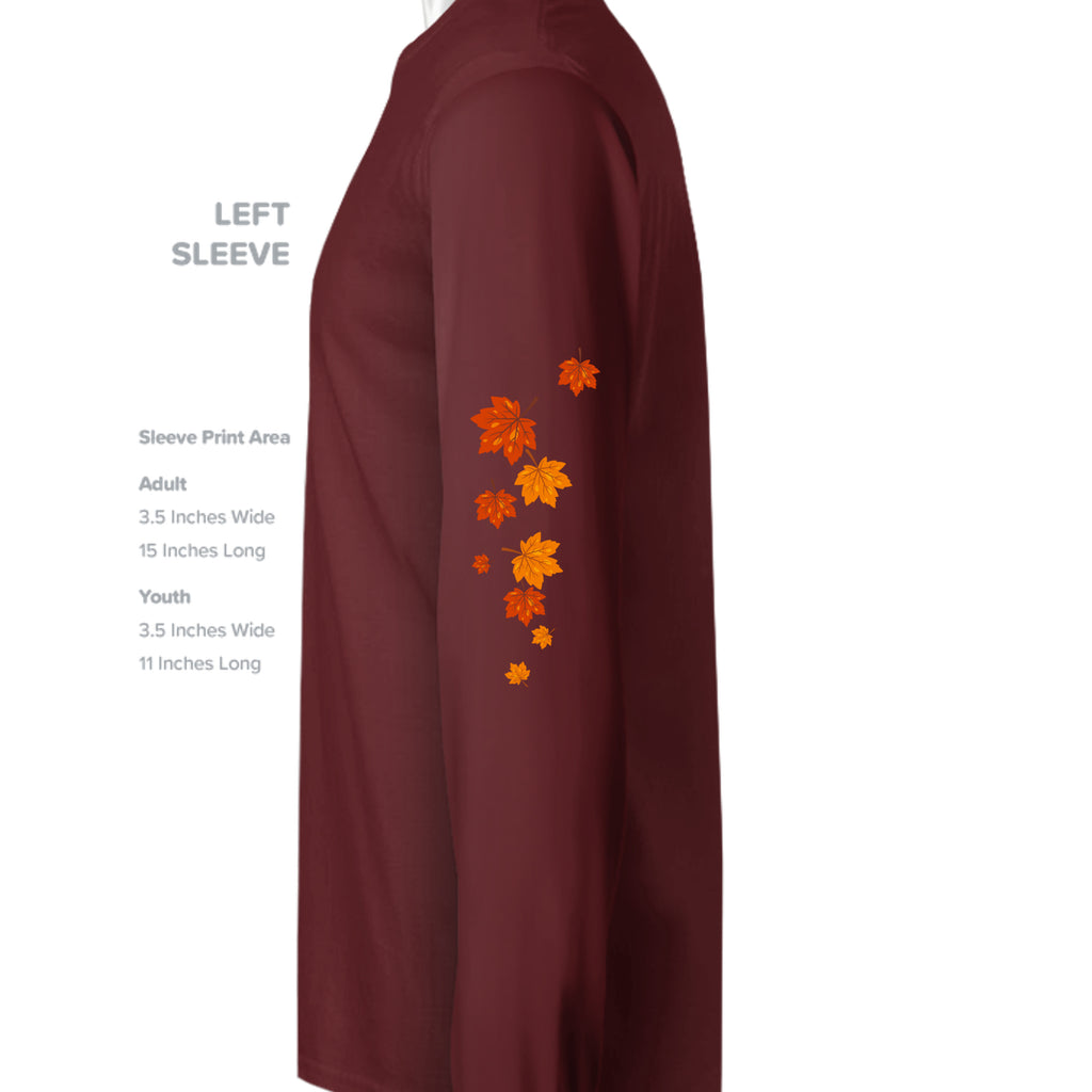MAROON - G240 - SLEEVE_LEFT