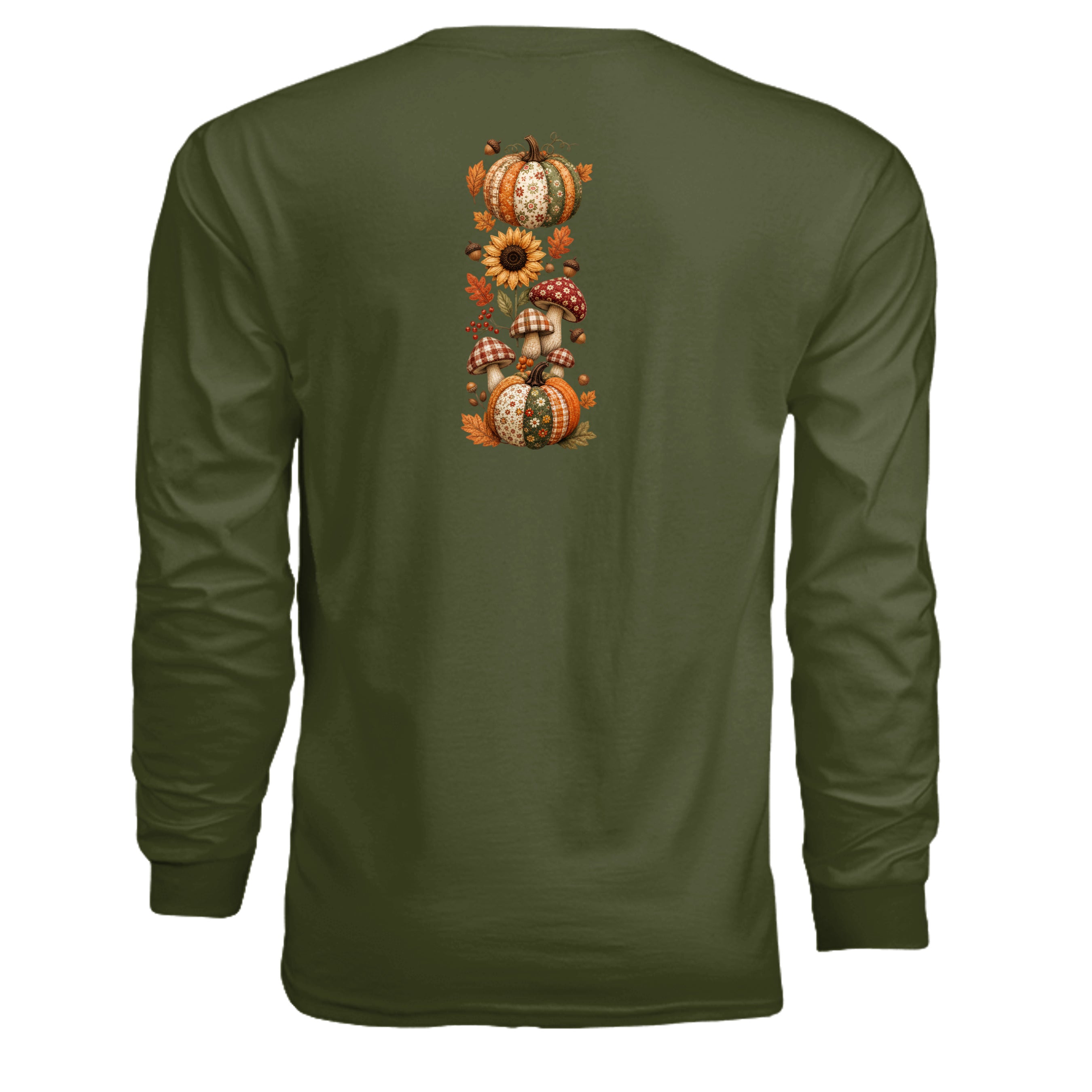 MILITARY GREEN - G240 - BACK