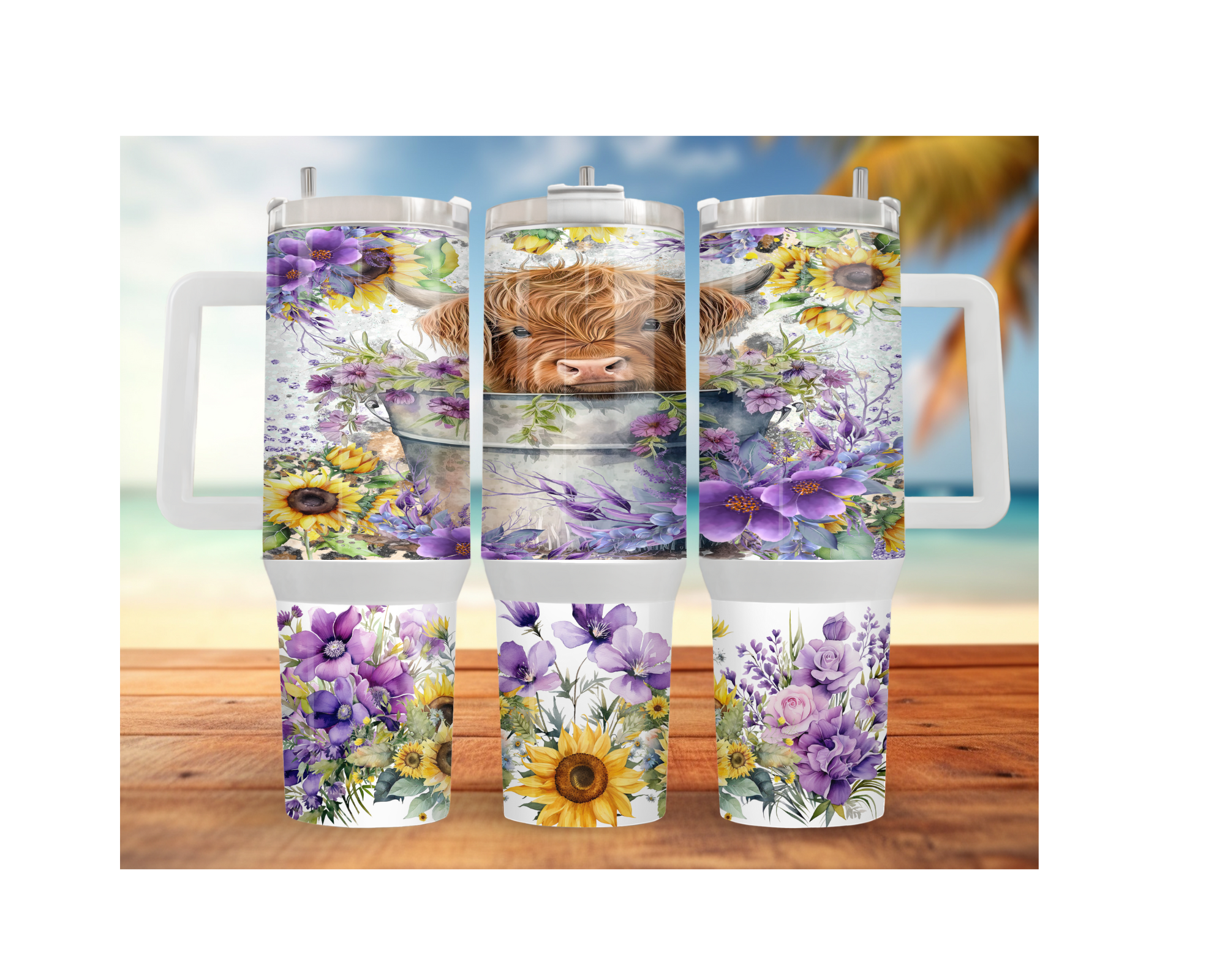 Highland Cow Stainless Steel Tumblers. Stay hydrated, stay country‑cute. Multiple Sizes and Images Available.