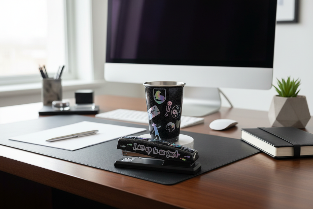 Wizard School Desk Set in office setting