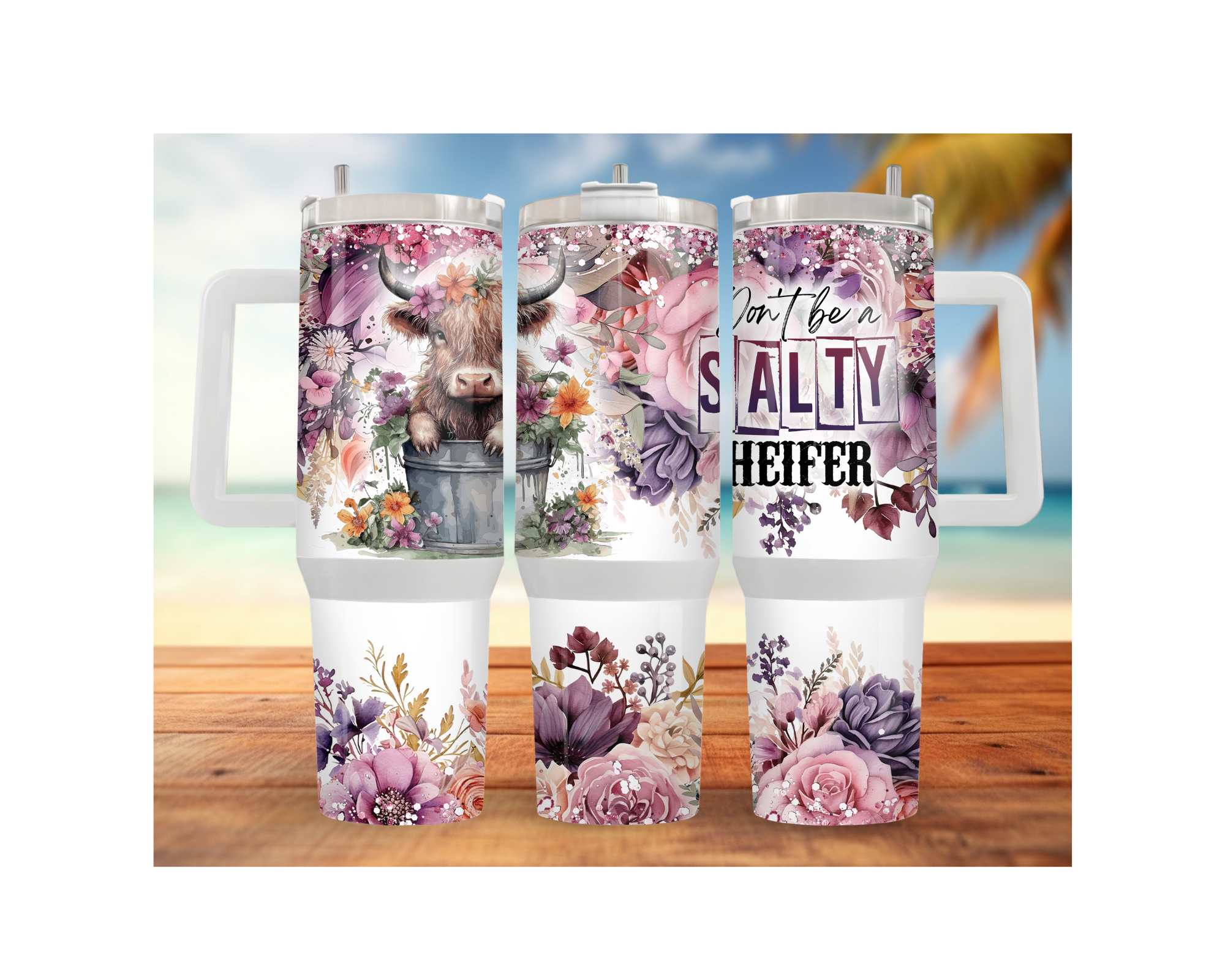 Highland Cow Stainless Steel Tumblers. Stay hydrated, stay country‑cute. Multiple Sizes and Images Available.
